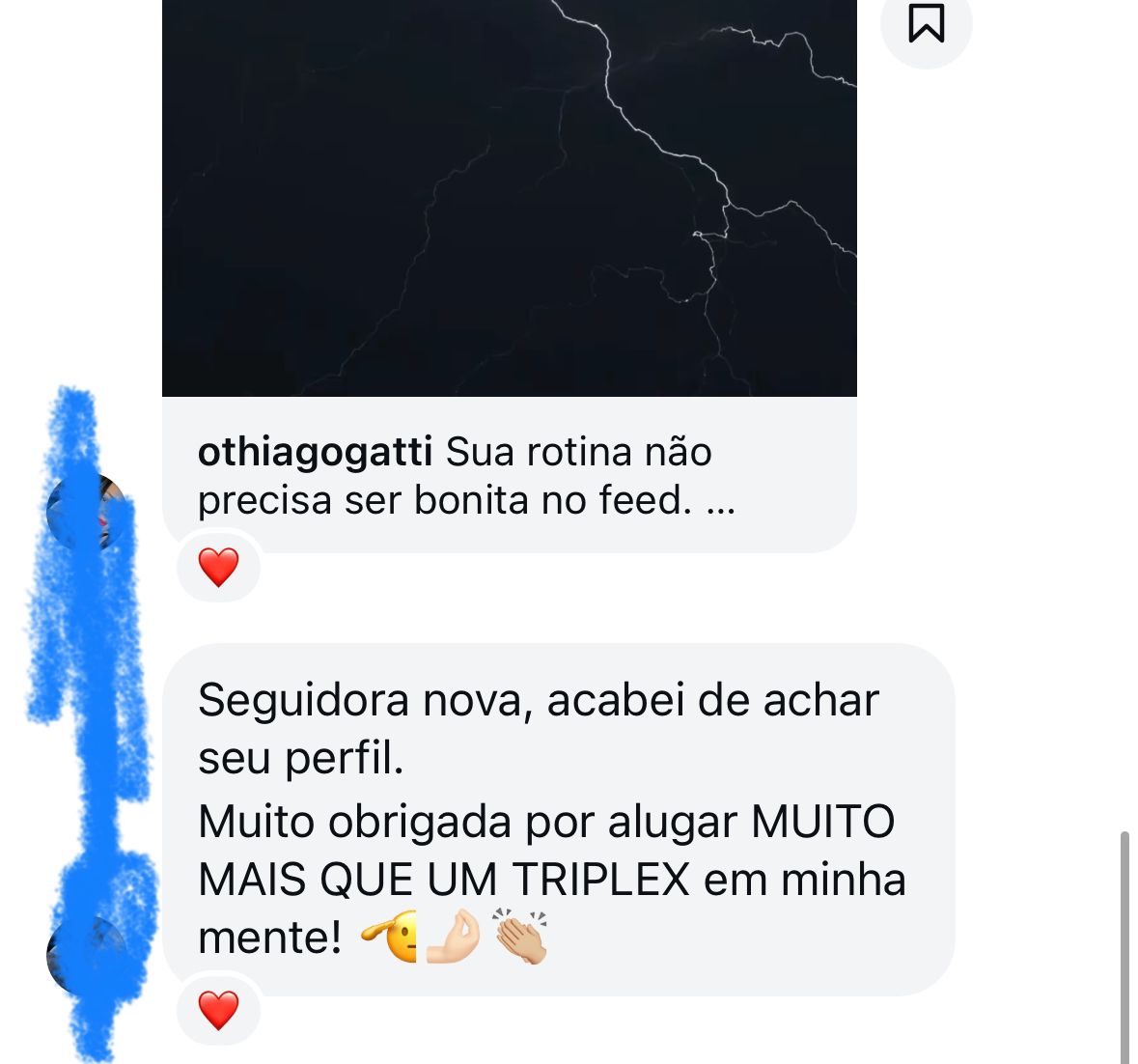 Depoimento via WhatsApp